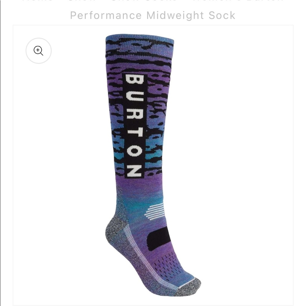Burton wool sock